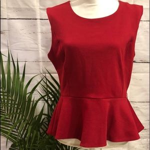 New York & Company Peplum Top